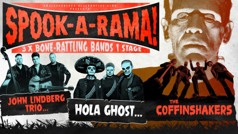 The Coffinshakers + Hola Ghost + John Lindberg Trio