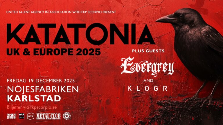 Katatonia + Evergrey + Klogr