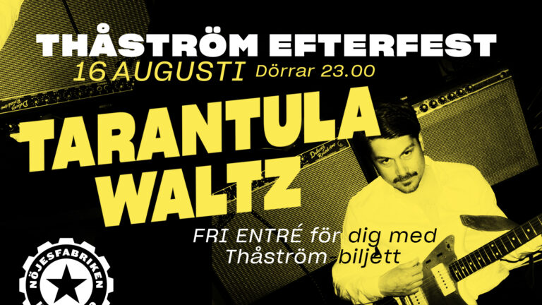 Thåström Efterfest – med Tarantula Waltz