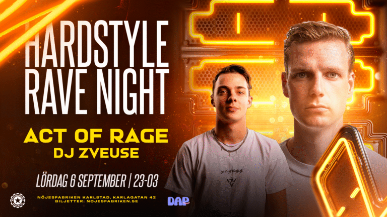 Act Of Rage & DJ Zveuse – HARDSTYLE RAVE NIGHT