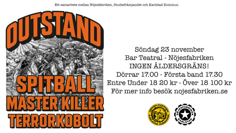 All Ages – Outstand, Spitball, Master Killer & TerrorKobolt