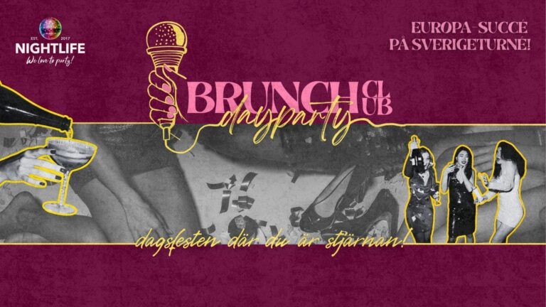 Brunch Club- Bubblande tjejfest i Karlstad